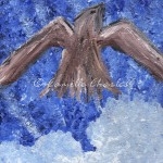 Acrylic - Bird Flying