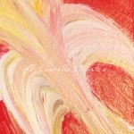 Acrylic - Abstract Spanish Flower