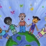 Acrylic and Oil Pastels - Diversity Kids