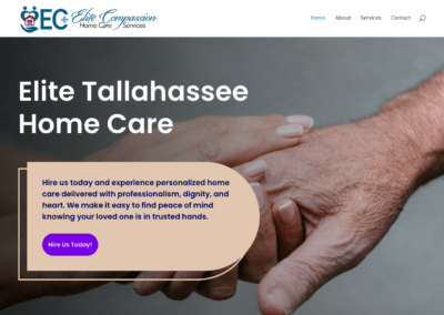 Elite Compassion Website Design
