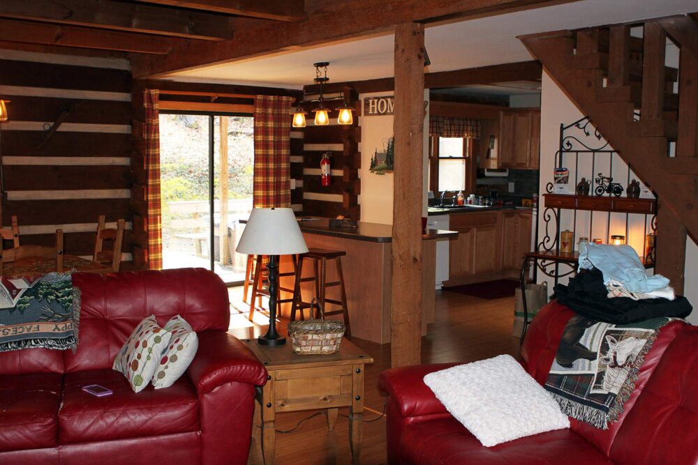 North Carolina Cabin In the Woods Real Estate Photography