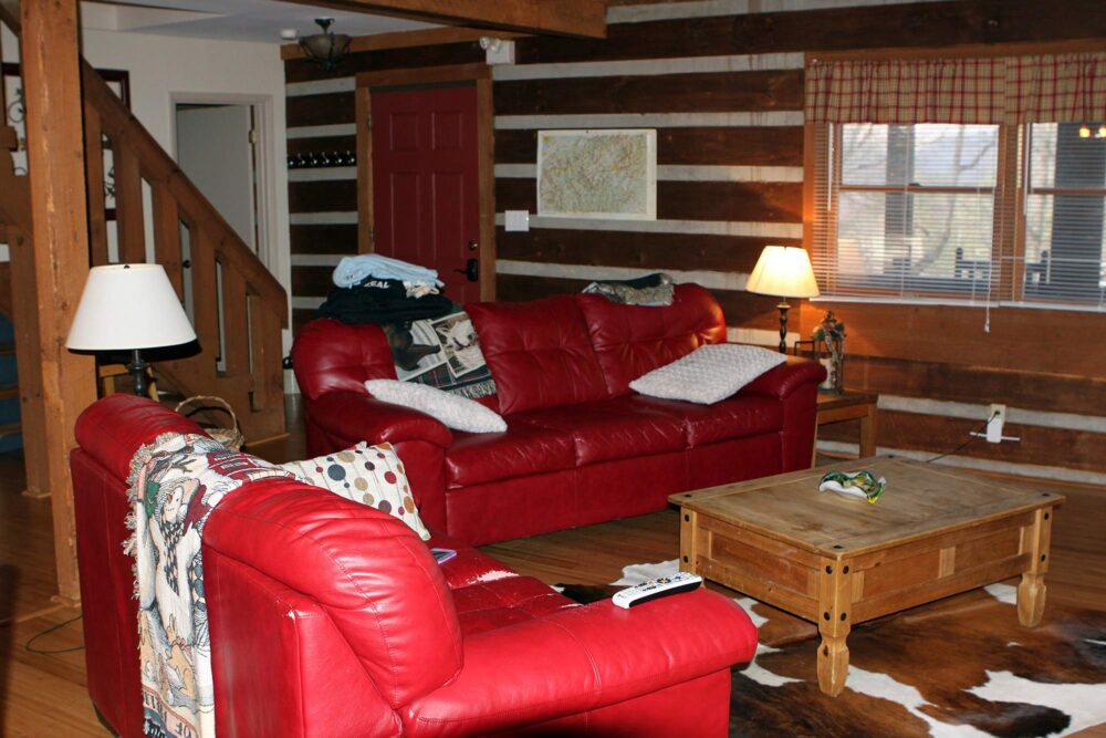 North Carolina Cabin In the Woods Real Estate Photography