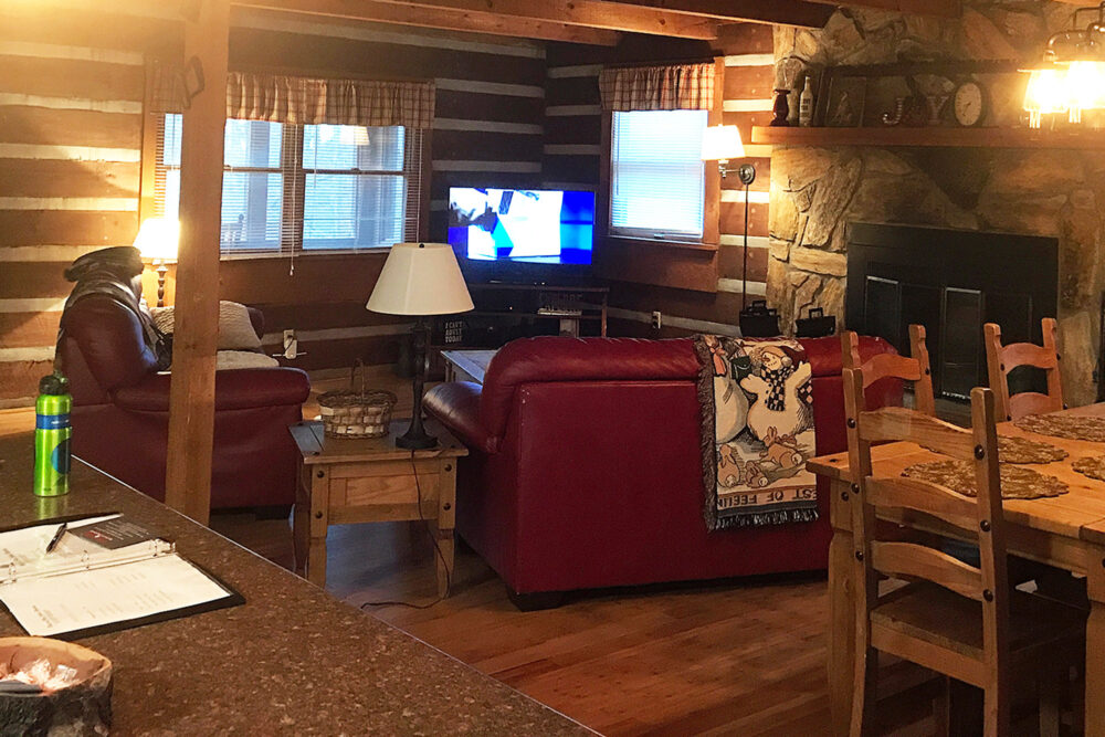 North Carolina Cabin In the Woods Real Estate Photography