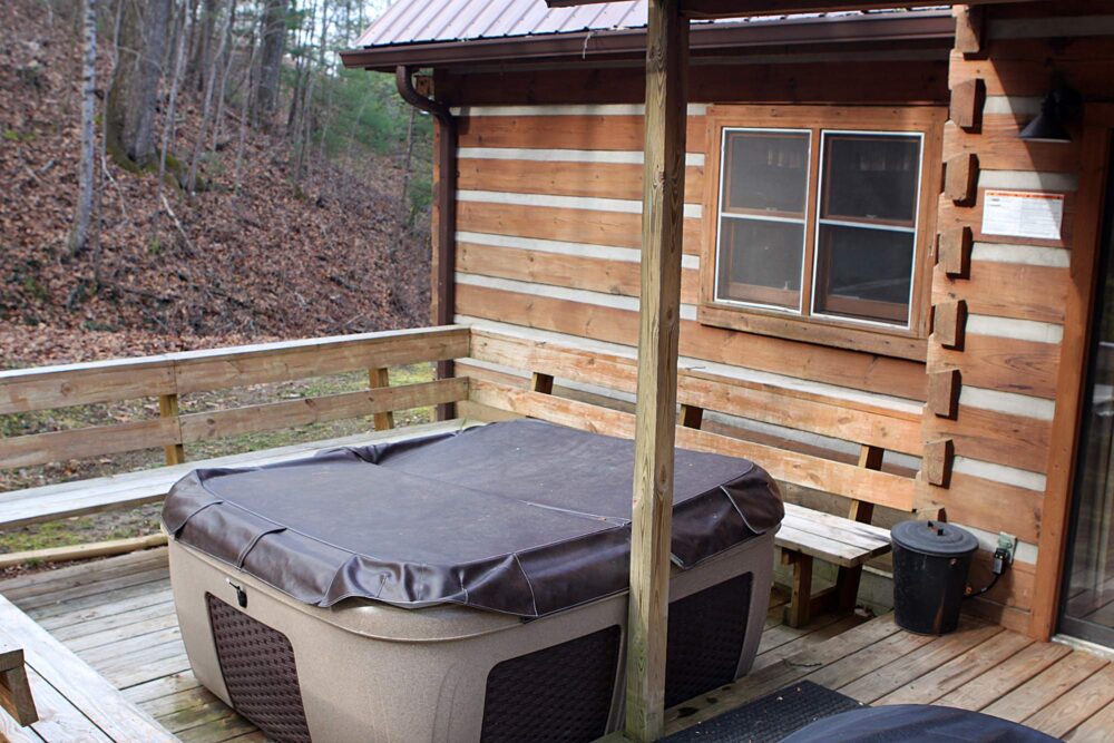 North Carolina Cabin In the Woods Real Estate Photography