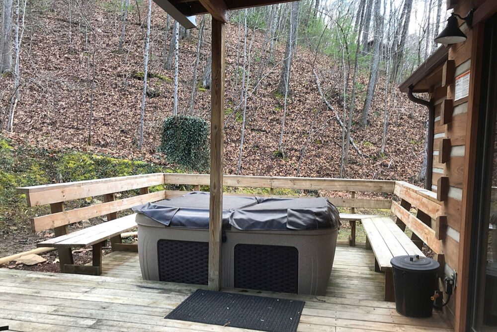 North Carolina Cabin In the Woods Real Estate Photography