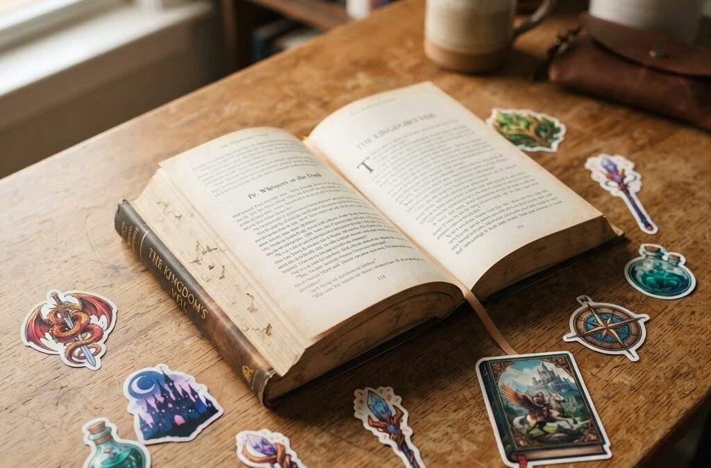 10 Essential Custom Stickers for Indie Authors